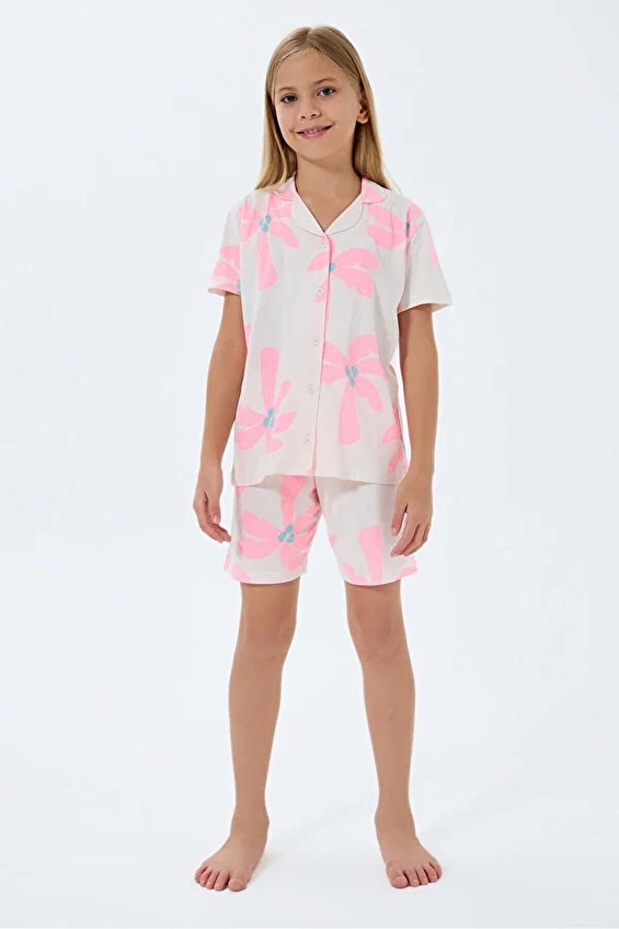 Roly Poly Kız Çocuk Pijama Takımı RP3780-2.EKR Roly Poly Kız Çocuk Pijama Takımı RP3780-2.EKR