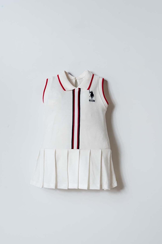 U.S. Polo Assn Bebek Bebek Takım USB2947 Beyaz U.S. Polo Assn Bebek Bebek Takım USB2947 Beyaz