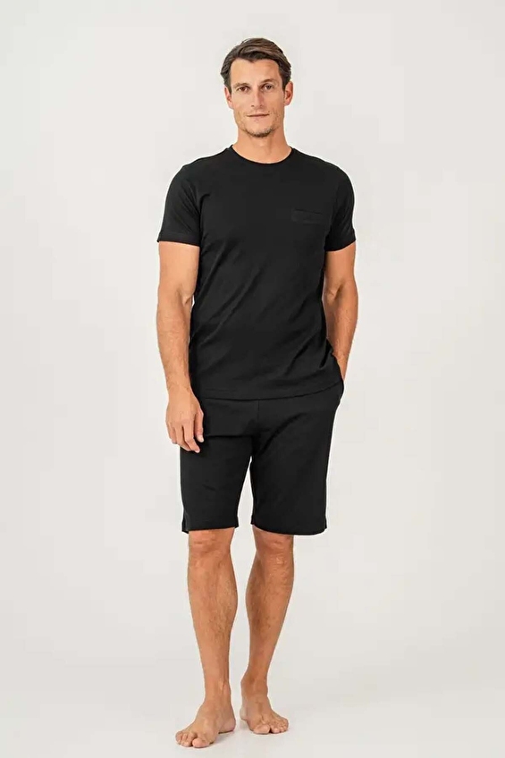 Arnetta Erkek Pijama Takımı AR3697 X SYH Siyah Arnetta Erkek Pijama Takımı AR3697 X SYH Siyah