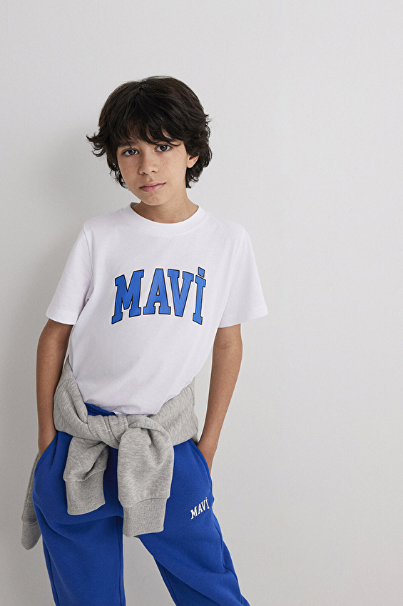 Mavi Erkek Çocuk Tişört M6610030-620 Mavi Erkek Çocuk Tişört M6610030-620