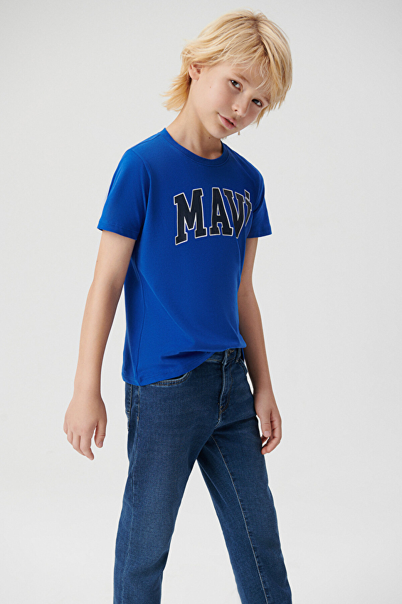 Mavi Erkek Çocuk Tshırt M6610030-70896 Mavi Erkek Çocuk Tshırt M6610030-70896