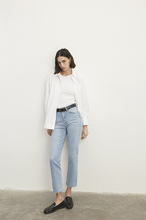 Mavi Straight Fit Kadın New York Kot Pantolon M101441 86391 Denım Mavi Straight Fit Kadın New York Kot Pantolon M101441 86391 Denım