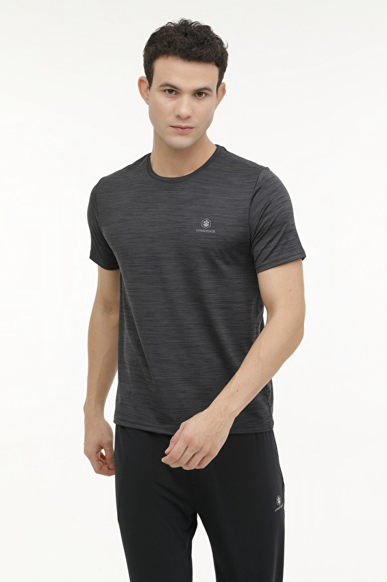 Lumberjack Regular Fit Bisiklet Yaka Erkek Tişört BASIC CT1328 Antrasit Lumberjack Regular Fit Bisiklet Yaka Erkek Tişört BASIC CT1328 Antrasit