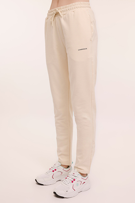 Lumberjack Regular Fit Kadın Eşofman Altı TP 22CT137 Bej Lumberjack Regular Fit Kadın Eşofman Altı TP 22CT137 Bej