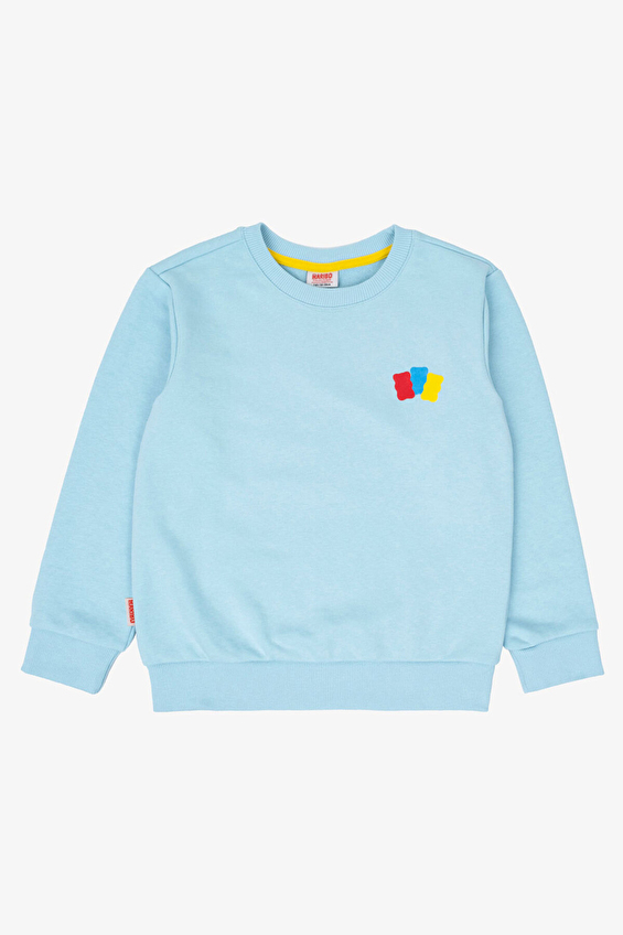 Haribo Kız Çocuk Erkek Çocuk Sweatshirt HRBTXT300 TRQ Turkuaz Haribo Kız Çocuk Erkek Çocuk Sweatshirt HRBTXT300 TRQ Turkuaz