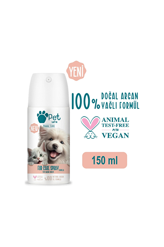 Petlove Tüy Bakım Spreyi Vanilya 150ml