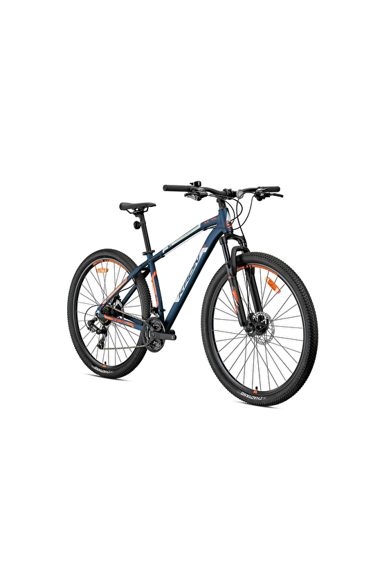 Kron XC 75 - 29 MTB - 17 - 21 Vites - M.Disc - Mat Koyu Lacivert/Bej-Neon Turuncu