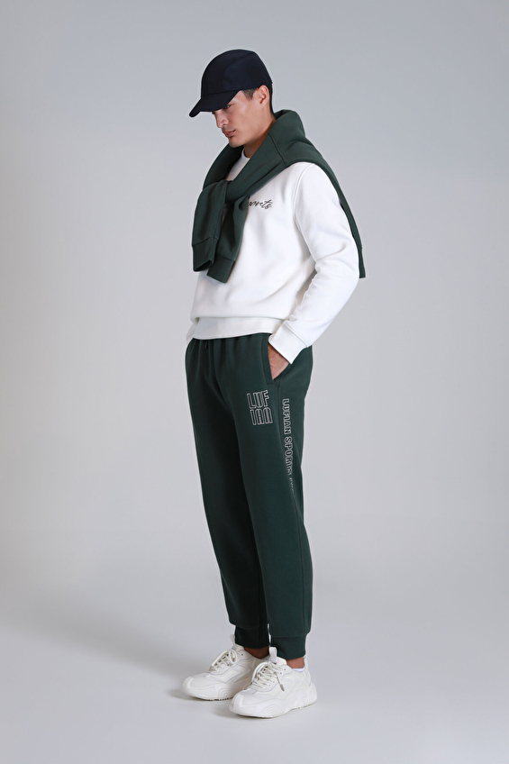 Lufian Erkek Loved Sweatshirt 112030137 Krem Lufian Erkek Loved Sweatshirt 112030137 Krem