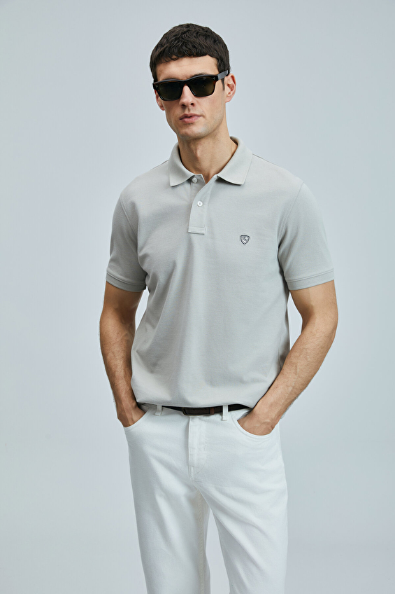 Lufian Erkek Laon Tişört 111040206 Bej Lufian Erkek Laon Tişört 111040206 Bej