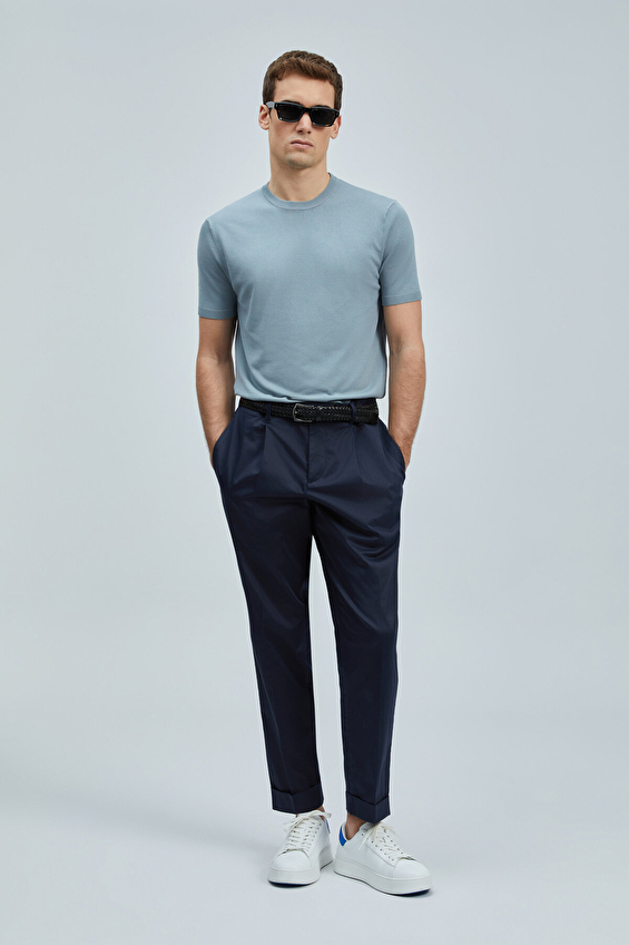 Lufian Bisiklet Yaka Erkek Tino Kazak 111090110 Açık yeşil Lufian Bisiklet Yaka Erkek Tino Kazak 111090110 Açık yeşil