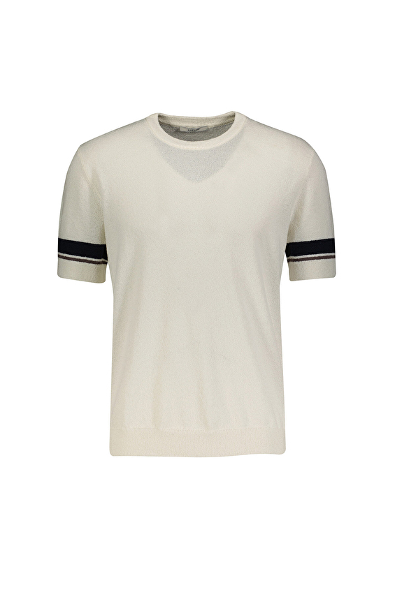 Lufian Bisiklet Yaka Erkek Ted Kazak 111090130 Krem Lufian Bisiklet Yaka Erkek Ted Kazak 111090130 Krem