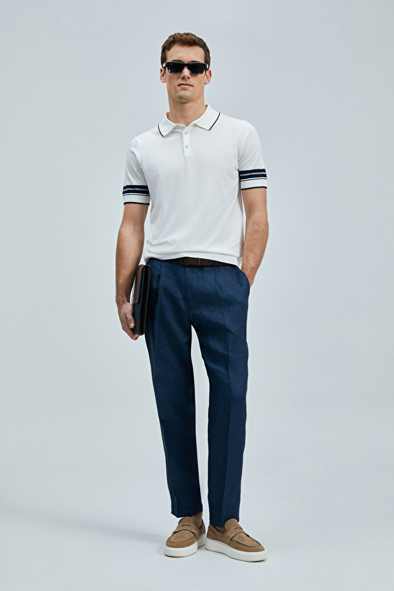 Lufian Polo Yaka Erkek Noah Kazak 111090112 Krem Lufian Polo Yaka Erkek Noah Kazak 111090112 Krem