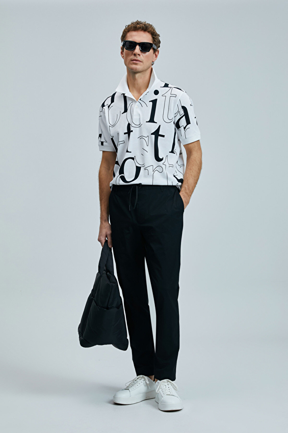 Lufian Slim Fit Polo Yaka Erkek Diamond Tişört 111040219 Beyaz Lufian Slim Fit Polo Yaka Erkek Diamond Tişört 111040219 Beyaz