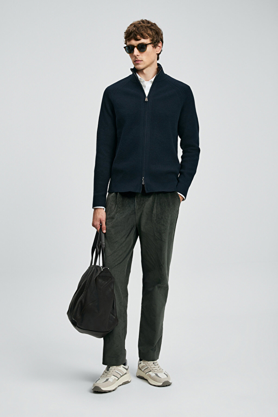 Lufian Erkek Amber Hırka 112100075 Lacivert Lufian Erkek Amber Hırka 112100075 Lacivert