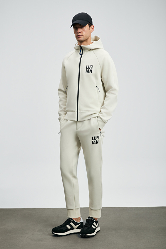 Lufian Erkek Mata Eşofman Altı 112050077 Krem Lufian Erkek Mata Eşofman Altı 112050077 Krem