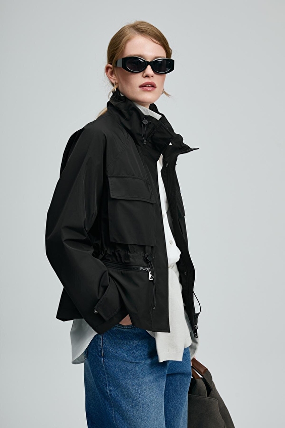 Lufian Kadın Mont 121120012 Siyah Lufian Kadın Mont 121120012 Siyah