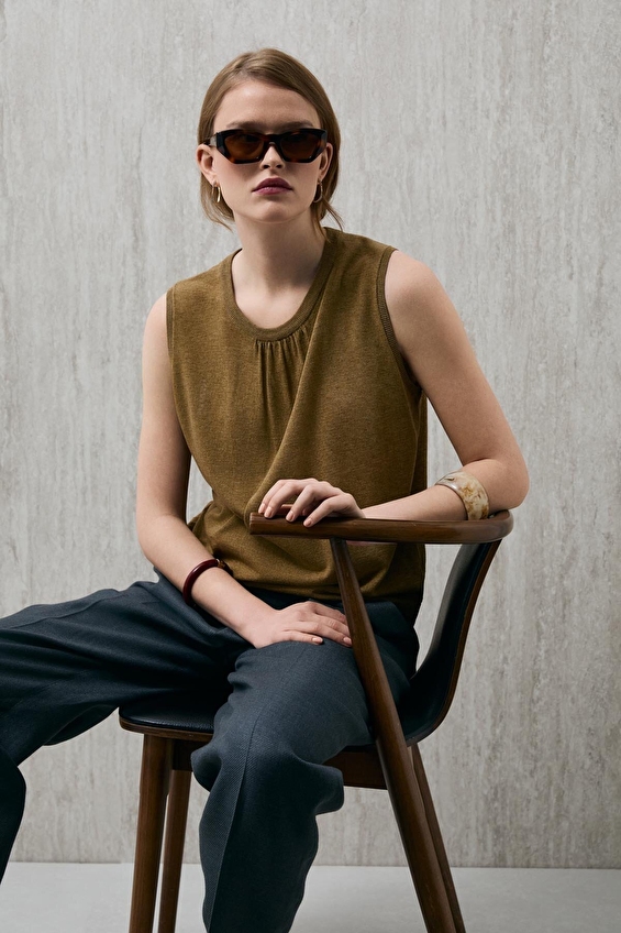 Lufian Kadın Atlet 121090041 Safran Lufian Kadın Atlet 121090041 Safran