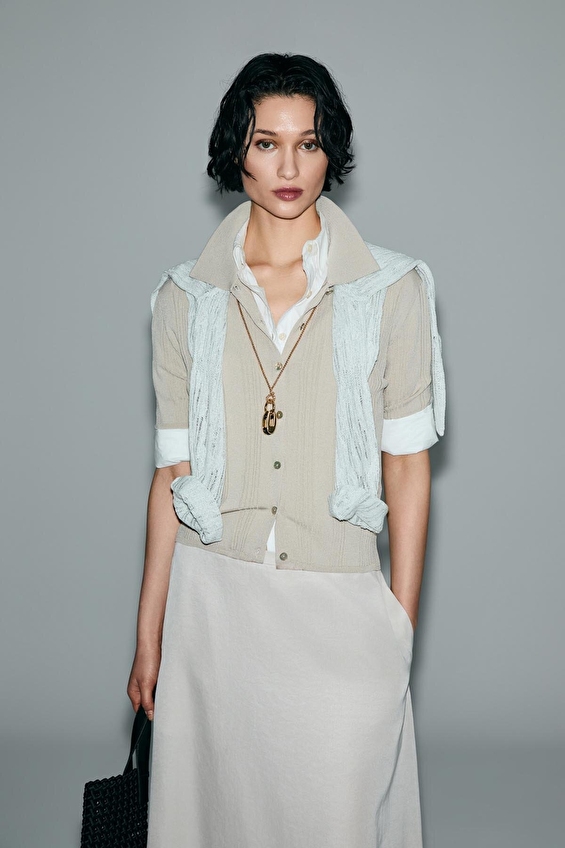 Lufian Kadın Kazak 121090049 Bej Lufian Kadın Kazak 121090049 Bej