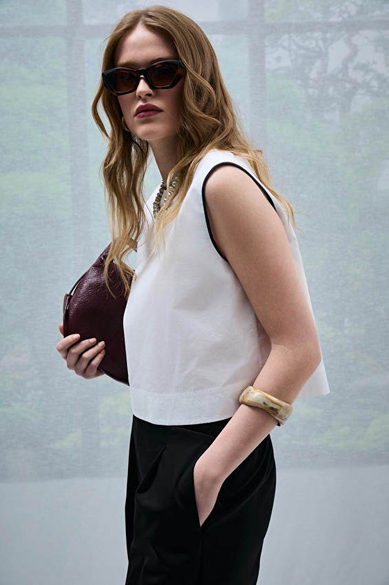 Lufian Kadın Bluz 121280013 Beyaz Lufian Kadın Bluz 121280013 Beyaz