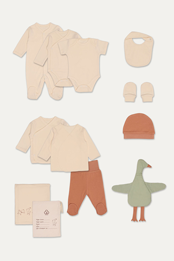 Kitikate Bebek Set 12'li S28986 Krem Kitikate Bebek Set 12'li S28986 Krem