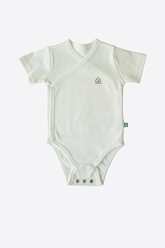 Kitikate Kısa Kol Bebek Organik New Basic Uzayan Kruvaze Body S40155 Ekru Kitikate Kısa Kol Bebek Organik New Basic Uzayan Kruvaze Body S40155 Ekru