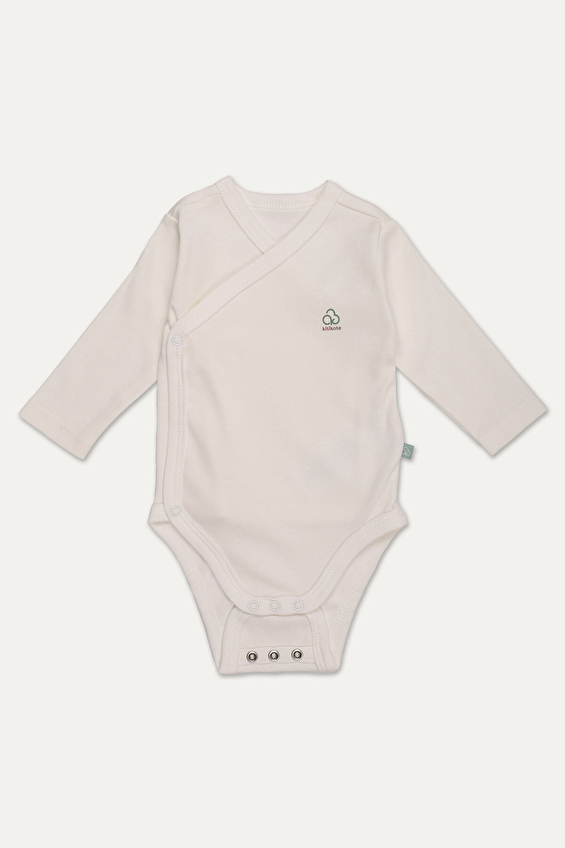 Kitikate Bebek Organik Body S40322 Ekru Kitikate Bebek Organik Body S40322 Ekru