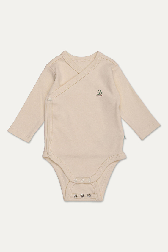 Kitikate Uzun Kol Bebek Organik Body S40322 Krem Kitikate Uzun Kol Bebek Organik Body S40322 Krem