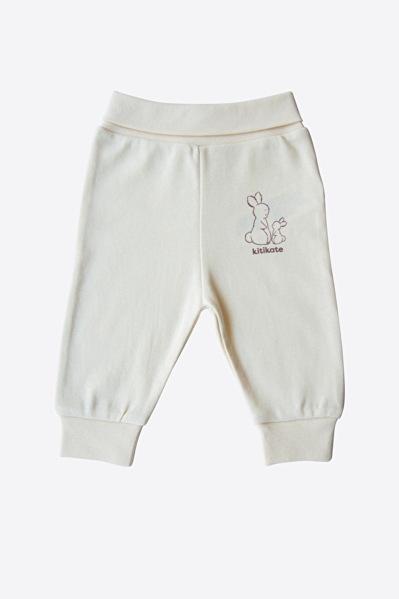 Kitikate Bebek Organik New Basic Patiksiz Pantolon S44870 Krem Kitikate Bebek Organik New Basic Patiksiz Pantolon S44870 Krem
