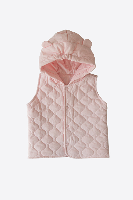 Kitikate Bebek Denıs Kapitone Yelek S51335 Pembe Kitikate Bebek Denıs Kapitone Yelek S51335 Pembe