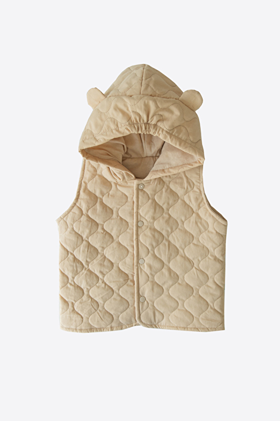 Kitikate Bebek Denıs Kapitone Yelek S51335 Bej Kitikate Bebek Denıs Kapitone Yelek S51335 Bej