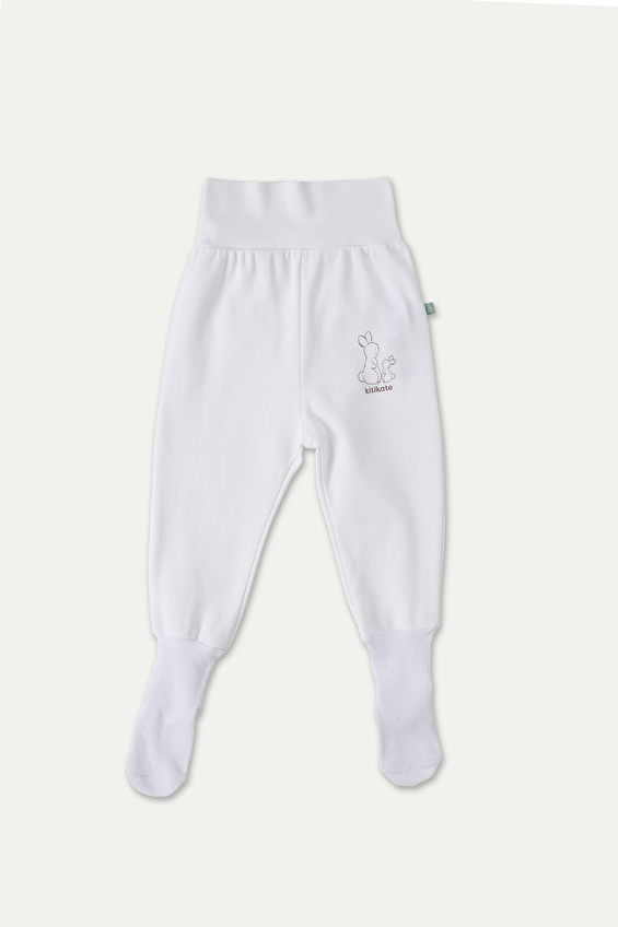 Kitikate Bebek Organik New Basic Çoraptolon Çocuk Boy S66398 Beyaz Kitikate Bebek Organik New Basic Çoraptolon Çocuk Boy S66398 Beyaz