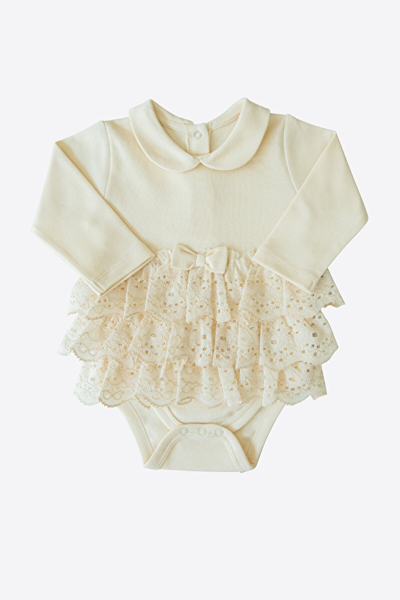 Kitikate Bebek Organik Body S44306 Beyaz Kitikate Bebek Organik Body S44306 Beyaz