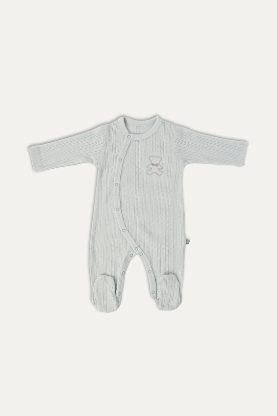 Kitikate Bebek Organik Tulum S56682 Mavi Kitikate Bebek Organik Tulum S56682 Mavi