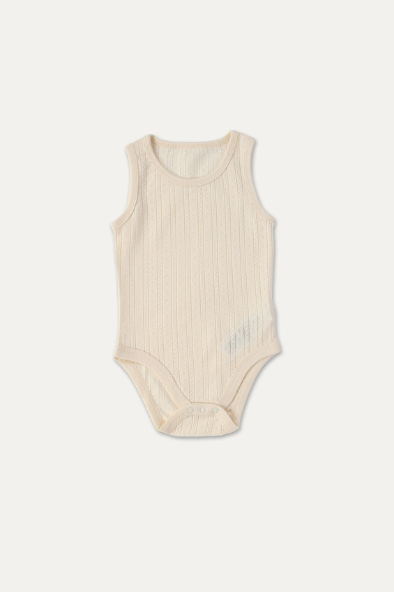 Kitikate Bebek Organik Body S56842 Krem Kitikate Bebek Organik Body S56842 Krem
