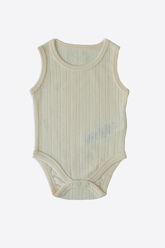 Kitikate Bebek Organik Body S57023 Krem Kitikate Bebek Organik Body S57023 Krem