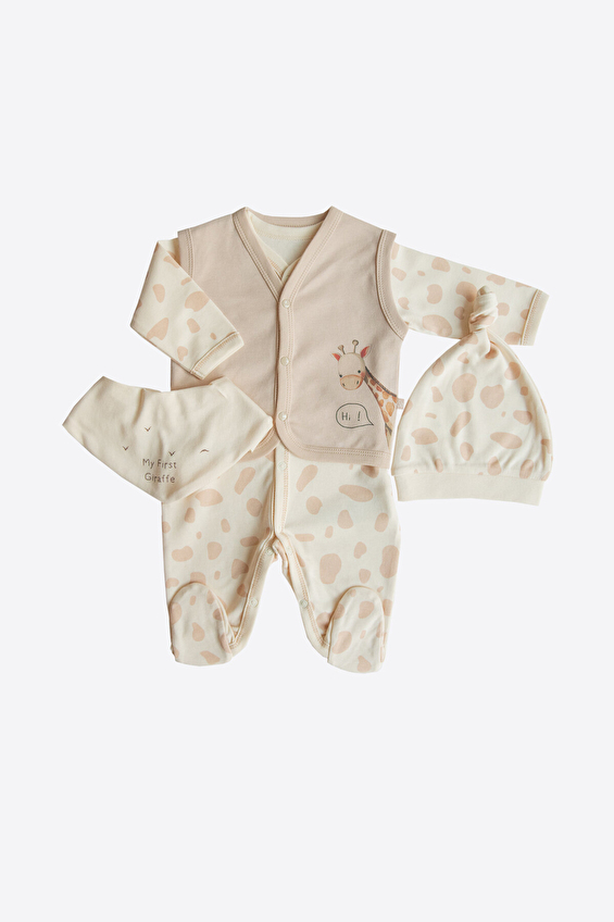 Kitikate Bebek Set 4lü S57085 Bej Kitikate Bebek Set 4lü S57085 Bej