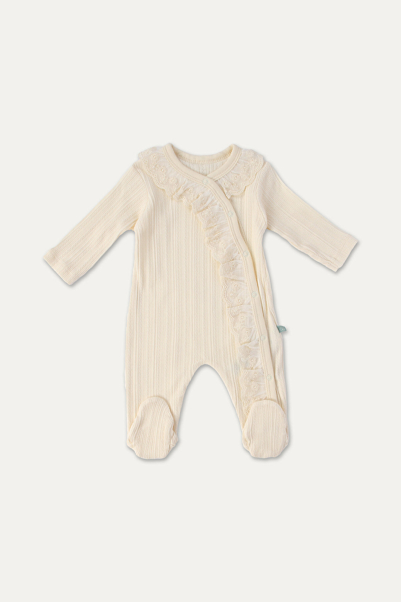 Kitikate Bebek Organik Tulum S57337 Krem Kitikate Bebek Organik Tulum S57337 Krem