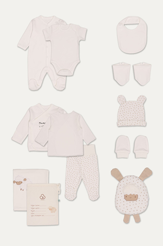 Kitikate Bebek Set 12'li S60090 Ekru Kitikate Bebek Set 12'li S60090 Ekru