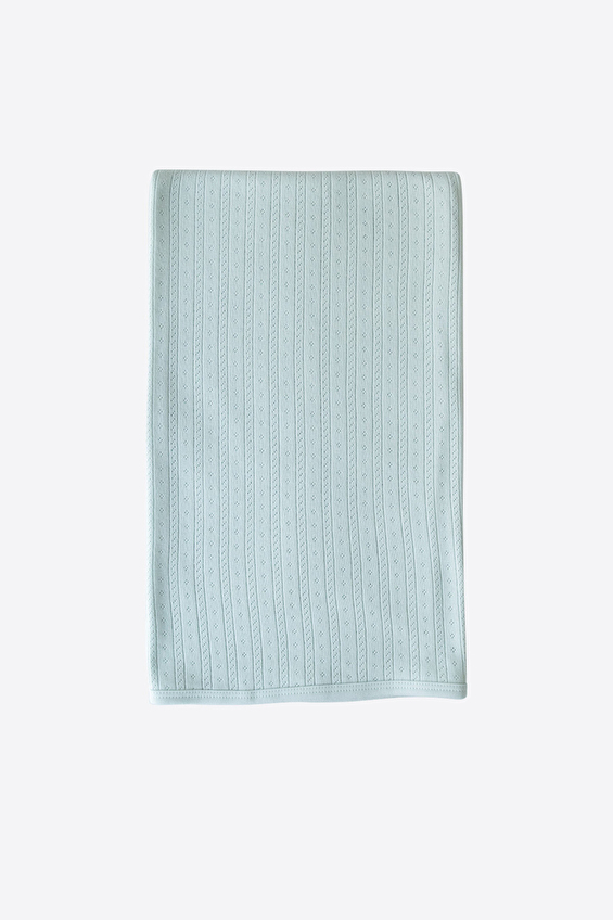 Kitikate Bebek Organik Battaniye S60107 Mavi Kitikate Bebek Organik Battaniye S60107 Mavi