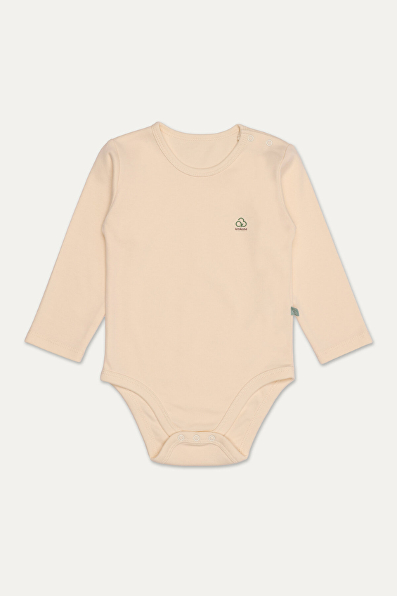 Kitikate Uzun Kol Bebek Organik New Basic Body Çocuk Boy S41565 Krem Kitikate Uzun Kol Bebek Organik New Basic Body Çocuk Boy S41565 Krem