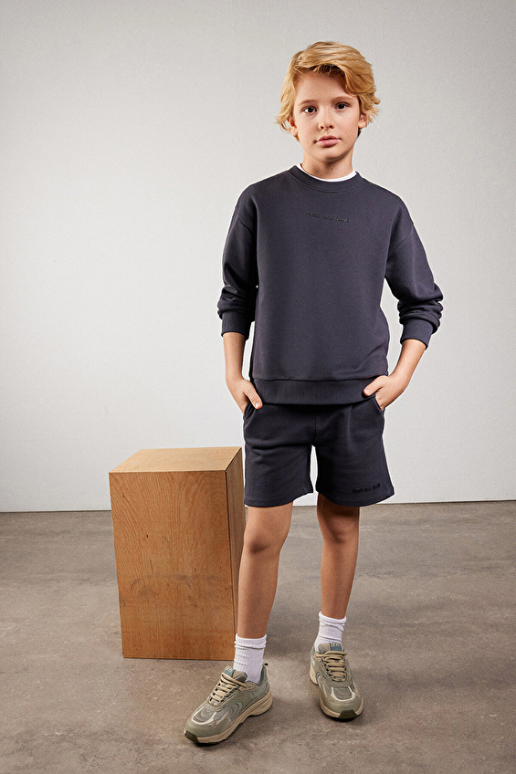 Mavi Erkek Çocuk Sweatshirt M6S10043-70087 Mavi Erkek Çocuk Sweatshirt M6S10043-70087