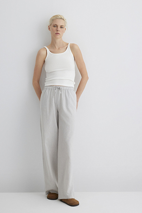 Mavi Straight Fit Kadın Pantolon M1010686 70074 Gri Mavi Straight Fit Kadın Pantolon M1010686 70074 Gri