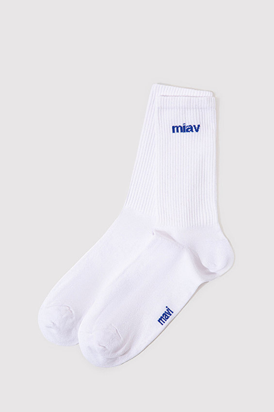 Mavi Erkek Çorap M0911440 620 Beyaz Mavi Erkek Çorap M0911440 620 Beyaz