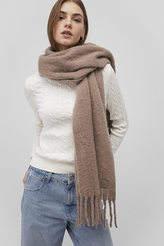 Mavi Kadın Atkı M1912807 Kahverengi Mavi Kadın Atkı M1912807 Kahverengi