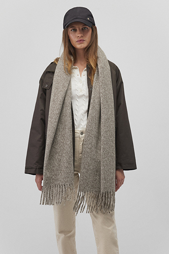 Mavi Kadın Atkı M198940 Haki Mavi Kadın Atkı M198940 Haki