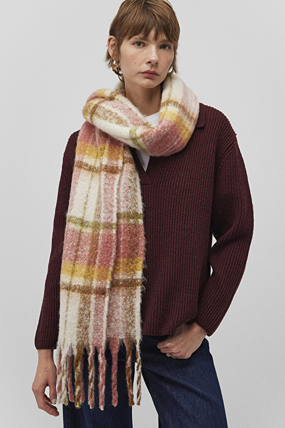 Mavi Kadın Atkı M1912810 Gül kurusu Mavi Kadın Atkı M1912810 Gül kurusu