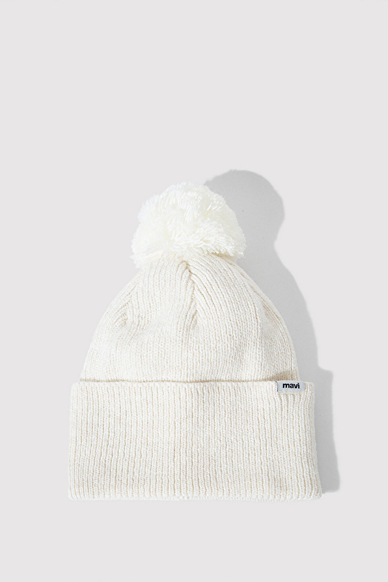 Mavi Kadın Bere M1912689 Ekru Mavi Kadın Bere M1912689 Ekru