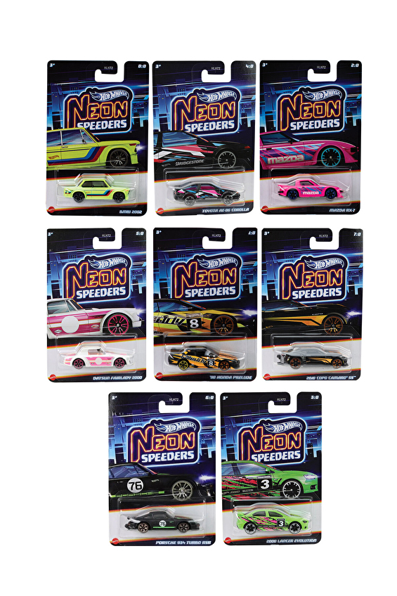 Hot Wheels Neon Speeders HLH72 - 979E Hot Wheels Neon Speeders HLH72 - 979E
