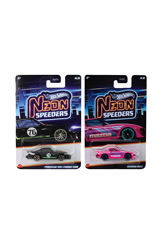 Hot Wheels Neon Speeders HLH72-979E 2'li Set