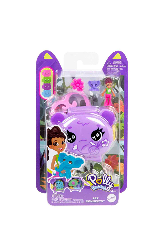 Polly Pocket Sevimli Hayvanlar Kompakt Oyun Seti GYV99-JCB20 Polly Pocket Sevimli Hayvanlar Kompakt Oyun Seti GYV99-JCB20